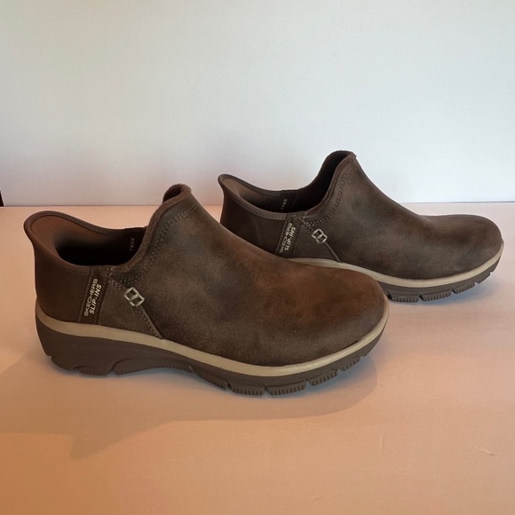 Skechers Slip-ins Brown Air Cooled Memory Foam, Women's Size 7 - Picture 1 of 10